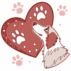 vector illustration of a heart