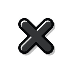 Obraz premium Cross symbol illustration on a neutral background viewed from a straightforward perspective