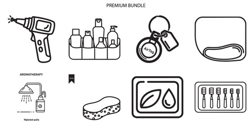Fototapeta premium Minimalist icon representing a vector file format