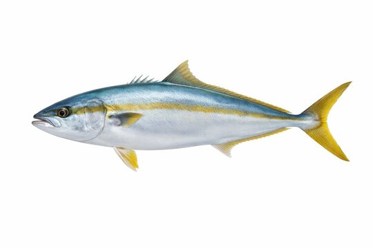 Yellowtail Amberjack: A Vibrant Marine Predator in Stunning Detail