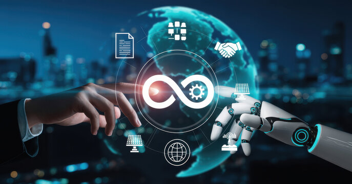 AI improves circular economy by tracking materials, optimizing energy use, reducing emissions, and promoting sustainable development through intelligent resource management. Vouch