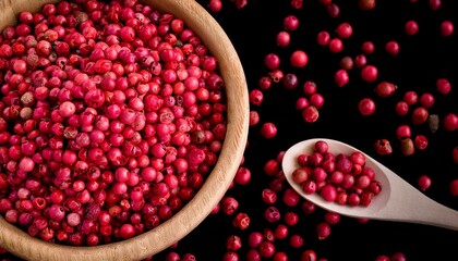 pink peppercorns for food texture