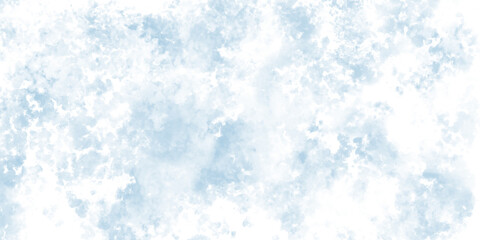 Obraz premium Light blue and white pastel watercolor dreamy illustration background texture