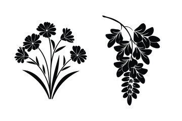 Simple Floral Design Elements