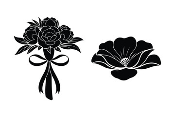 Floral Design Elements Set