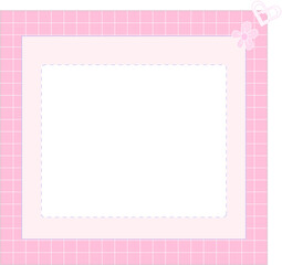 colorful memo note paper cute element decoration