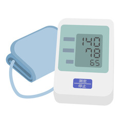 血圧計のイラスト