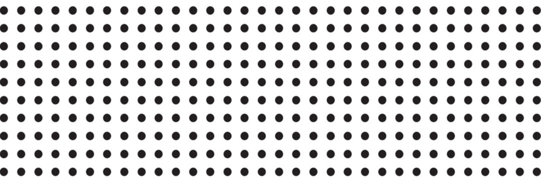 Dot pattern seamless background. Polka dot pattern template Monochrome dotted texture. modern