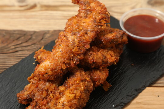 Plat grill&eacute; dans un restaurant de friture