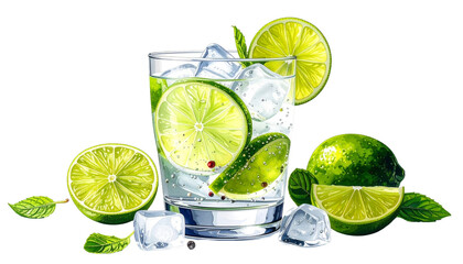 Gin Tonic, PNG