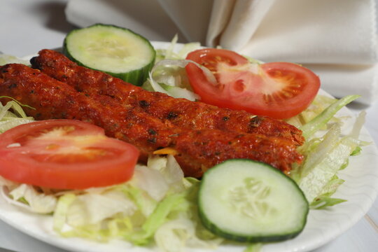 D&eacute;jeuner au restaurant Nourriture Asie avec kebab