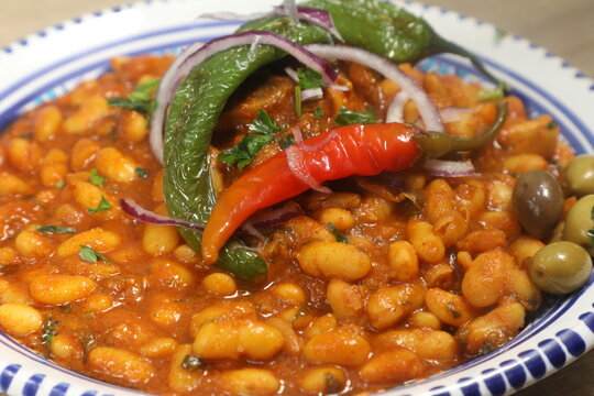 Plats tunisiens &agrave; base de haricots blancs