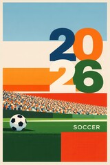 Retro Football 2026 Championship Stadium Design