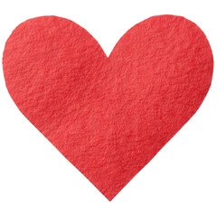 Fototapeta premium large red heart shape on a black background