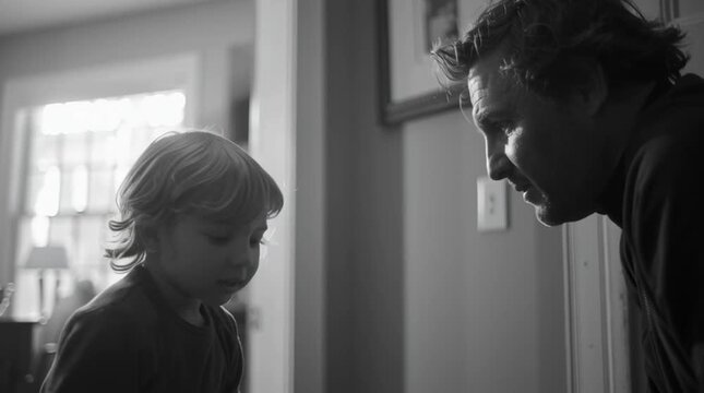 A fleeting glance exchanged across a room captures authentic recognition and human connection, portrayed with natural light, real emotion, and cinematic realism in an unposed moment.
