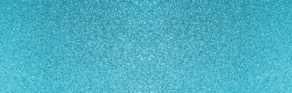 Teal blue glitter texture sparkling vibrant background