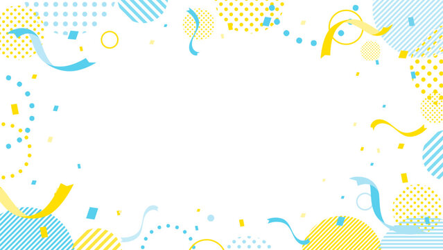 SALE・キャンペーン 動画配信 ポップな背景	
