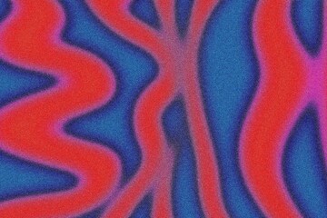 Сolored lines are drawn by hand. Illustration of noise and grainy texture.