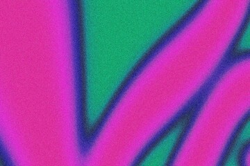 Сolored lines are drawn by hand. Illustration of noise and grainy texture.