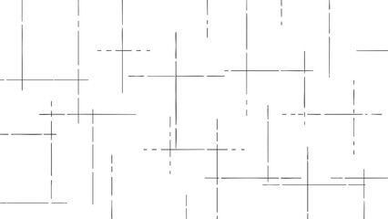 Vector illustration of an abstract architectural background featuring a technical engineering blueprint and house construction floor plan sketch on paper