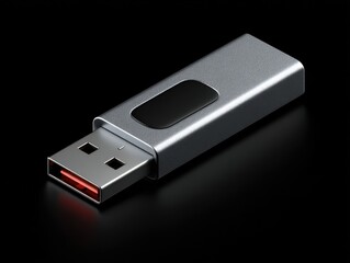 usb security dongle isolated on a transparent background ar 43