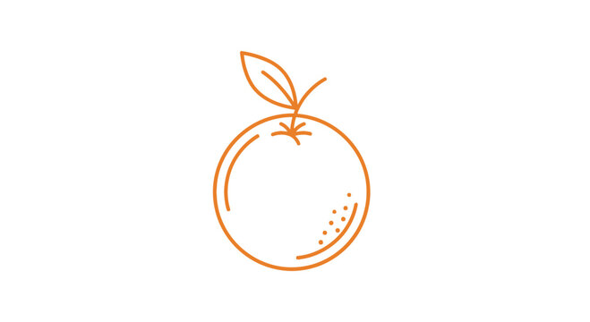orange fruit icon