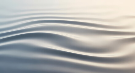 Obraz premium A serene and peaceful body of water with gentle waves and soft lighting