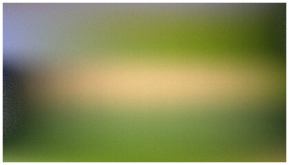 Soft Green and Yellow Blurred Background with Grain isolated on a transparent background
