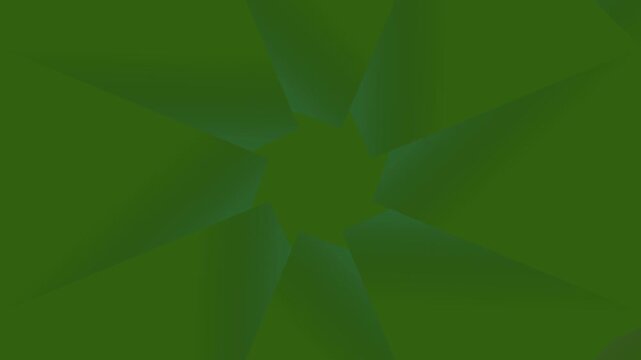 Green background with starburst pattern