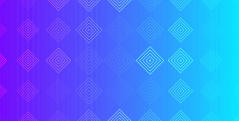 Fototapeta premium Gradient backgrounds with neon diamond patterns for web, app, presentation, social media design. Colorful abstract backgrounds, tech branding layout. Vector illustration
