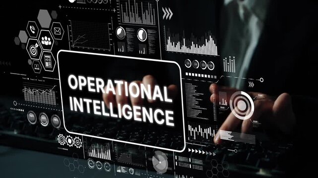 Operational Intelligence Concept with Data Analysis and Business Strategy Visualizations in Modern Digital Environment. Asymptotic smart data analytic.