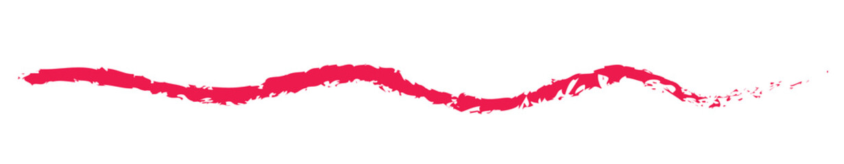 Fototapeta premium Vector style pink ink brush stroke on transparent background
