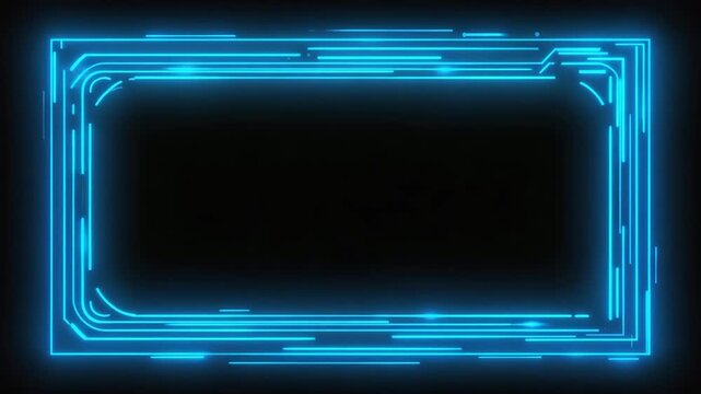 Atmospheric Line Animation with Controlled Intro Movement
