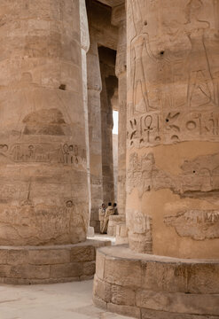 Les gardien du temple, Karnak 