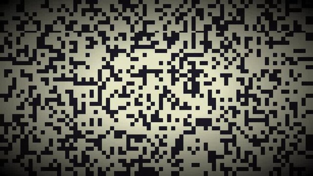 Aggressive High-Contrast Xerox Photocopy Grunge Texture with Scanner Drag and Glitchy Stop-Motion Overlay