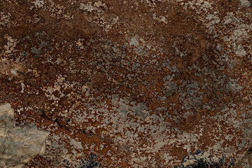 Oxidized volcanic stone exterior cladding texture background