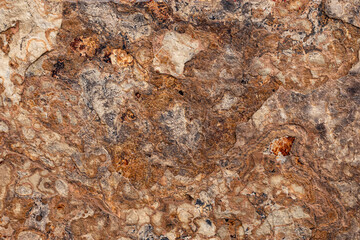 Fototapeta premium Oxidized volcanic stone exterior cladding texture background