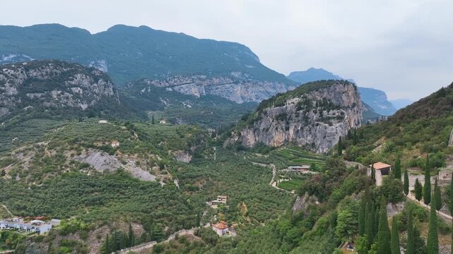 Castello di Arco (Arco Castle) in the Trentino region of northern Italy.