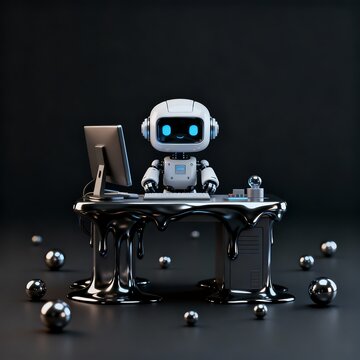 Liquid Metal Bot at Work