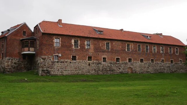 Teutonic castle in Sztum, Poland