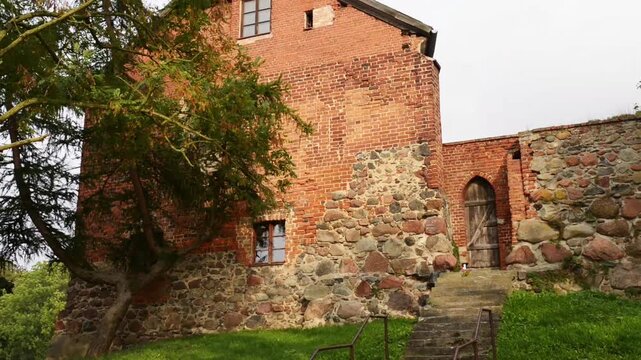 Teutonic castle in Sztum, Poland