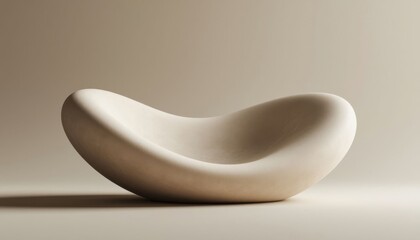 Fototapeta premium Organic Minimal Sofa Shape