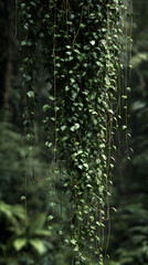 Enchanted Jungle Canopy: Ebrace the Mystique of Untaed Vines Draping Nature's athway