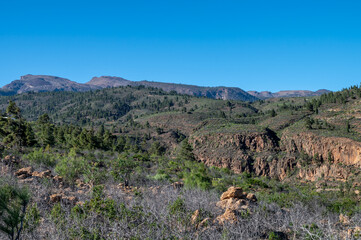 Volcanic gorge at El R&iacute;o, Tenerife, Canary Islands, Spain