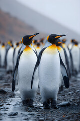 Exploring the Majestic Word of King Penguins: Undersanding Their Habitat, Behaior, and Conservation
