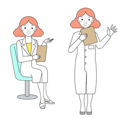 白衣の女性_2020