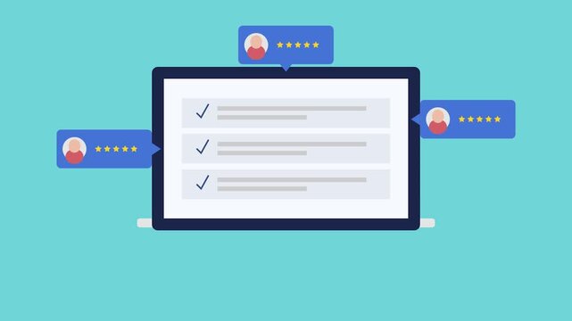Digital Tasks: A computer screen displays a list of completed tasks, with user icons indicating progress, showcasing the efficiency of online project management and task completion.