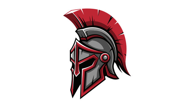 Ancient Greek Spartan Warrior Helmet.