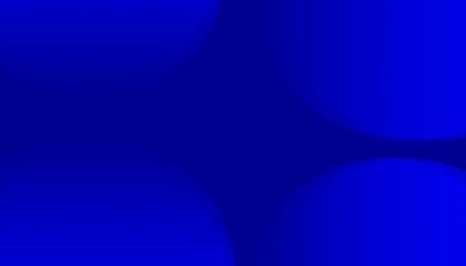 Deep blue abstract background with soft circular gradients and smooth modern design