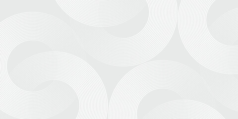 White geometric abstract background overlap layer on bright space with lines effect decoration. modern